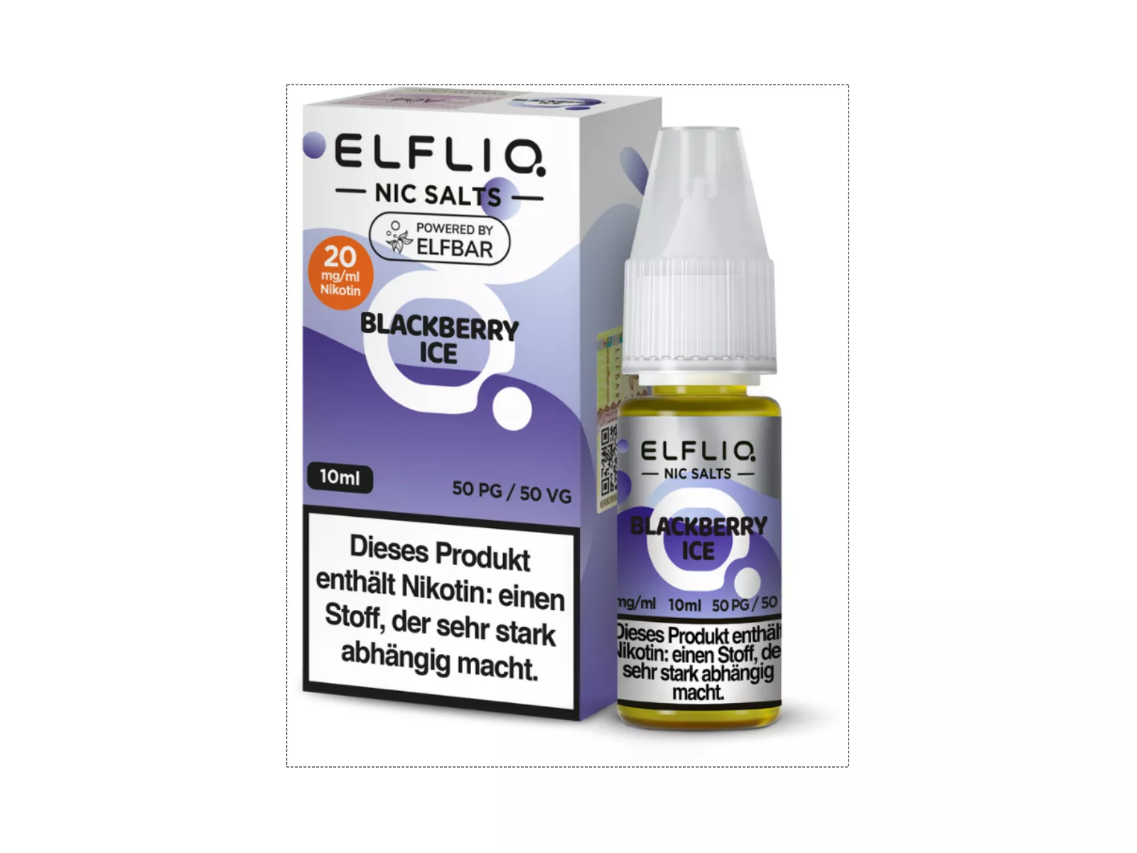Blackberry Ice Nikotinsalz Liquid 20mg/ml VE10