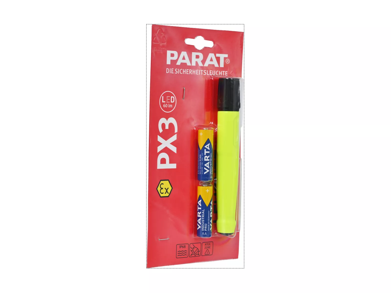 PARALUX Taschenlampe PX3  inkl.2xAA