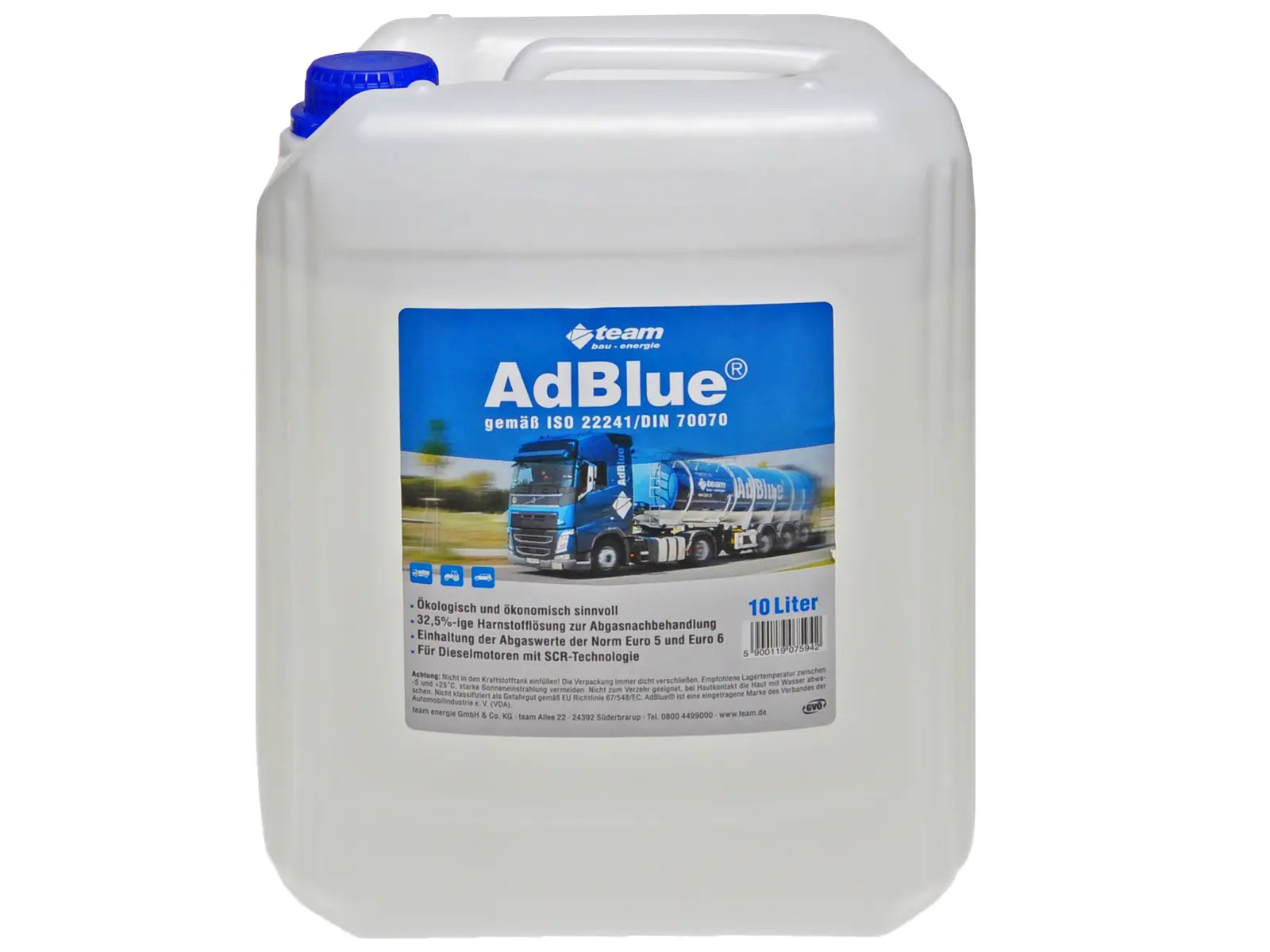 team® AdBlue ® 10 Ltr. Kanister VE2