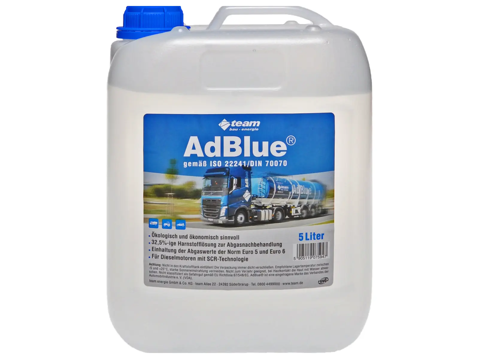 AdBlue® team® 5 Ltr. Kanister VE4